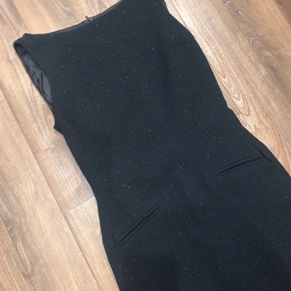 Moschino Cheap & Chic Tight Black Boatneck Dress with Lurex Threads  | S… - Picture 5 of 12